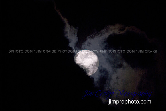 Cloudy Moon